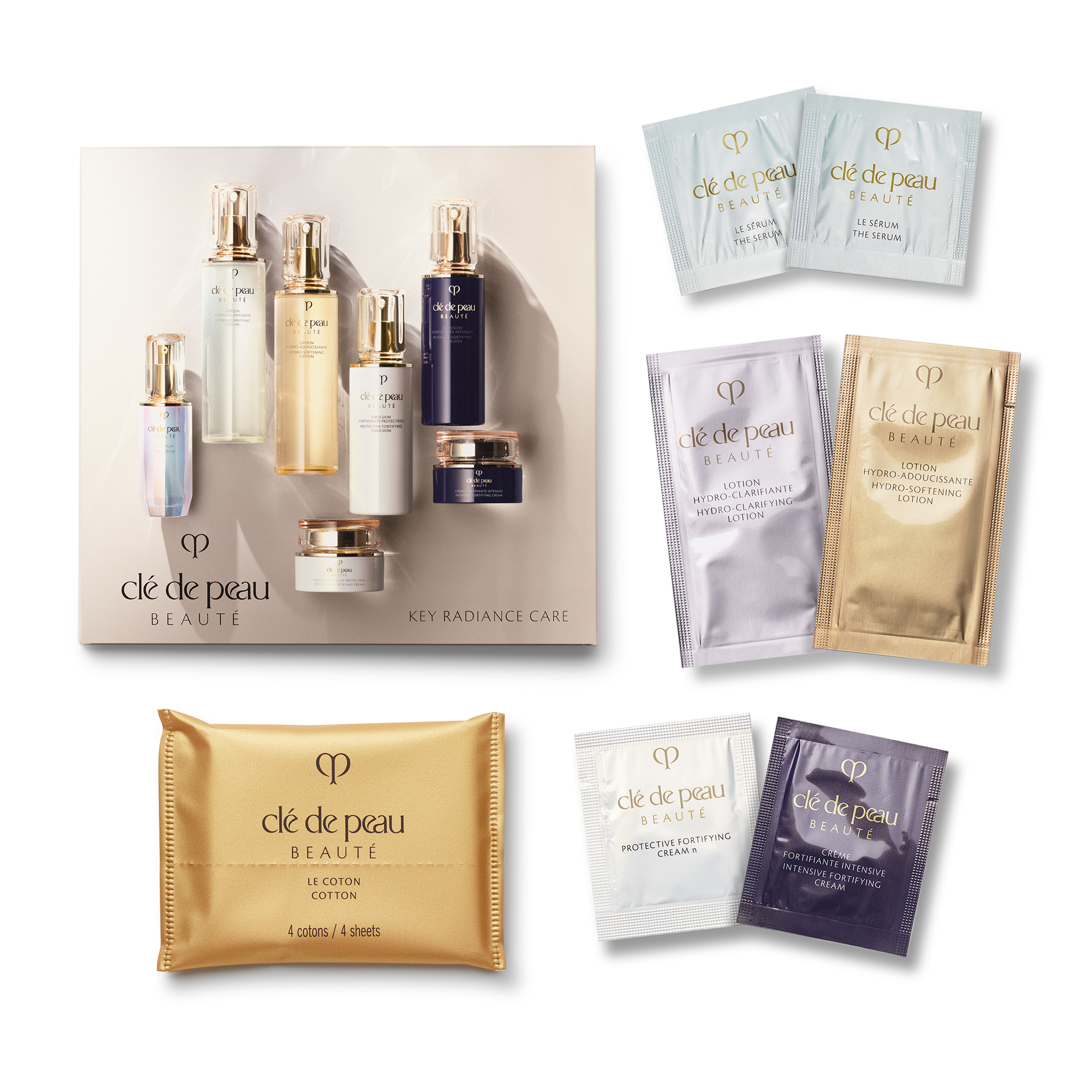 Cle de peau outlet travel size and deluxe samples