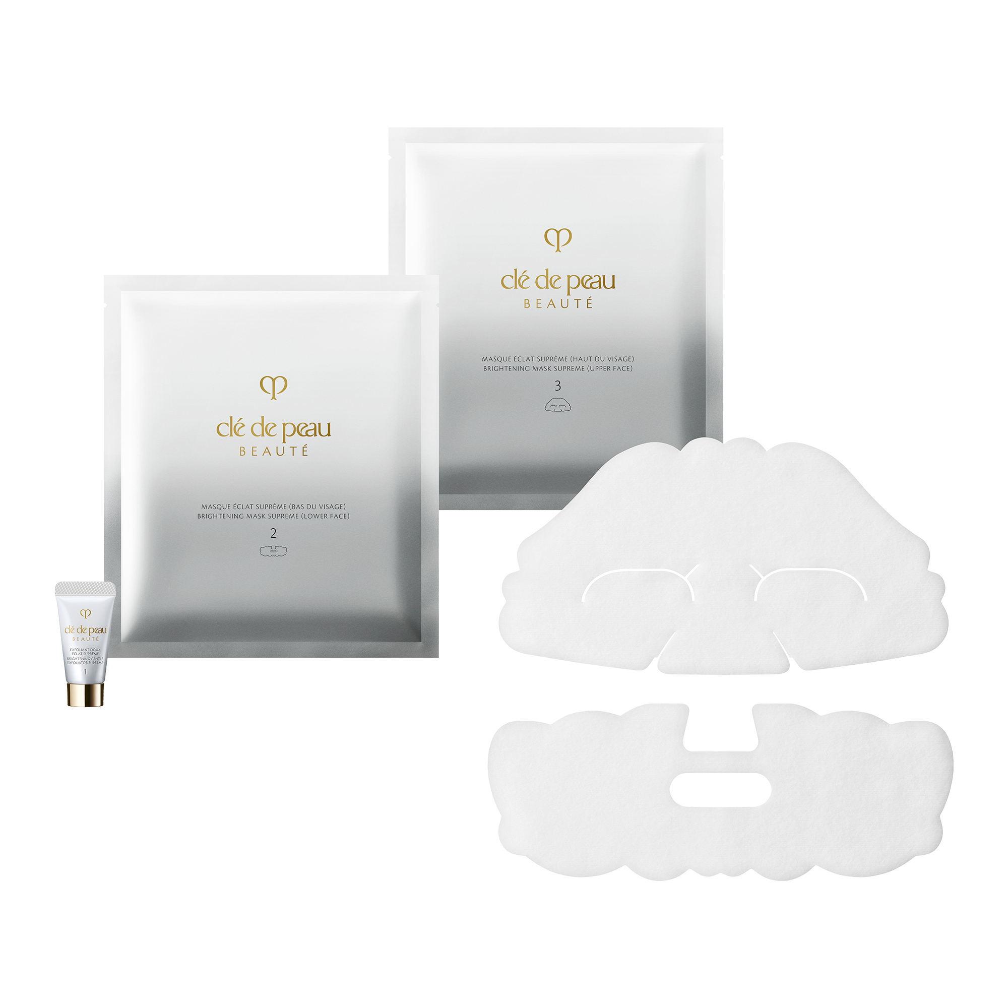 Cle de peau full size face cream and eye mask hotsell